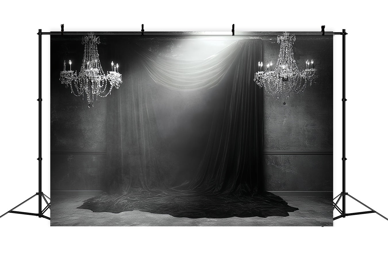 Fond Studio Halloween Velours Foncé Lustre Tentures CSH58-76
