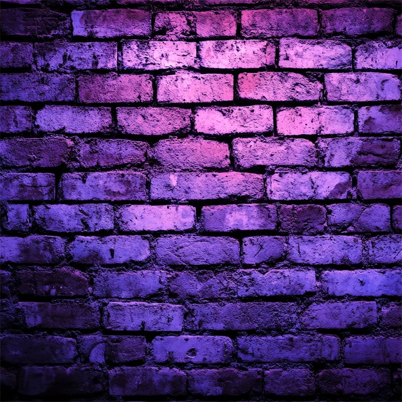 Toile de fond Mur de Brique Violet Rétro Texture CSH6-142