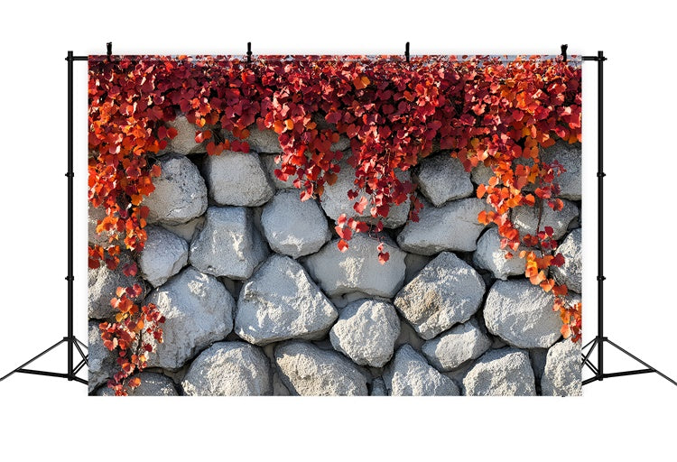 Toile de fond Photo Automne Mur Automnal au Charme Simple CSH6-218