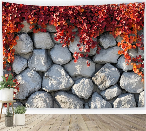 Toile de fond Photo Automne Mur Automnal au Charme Simple CSH6-218