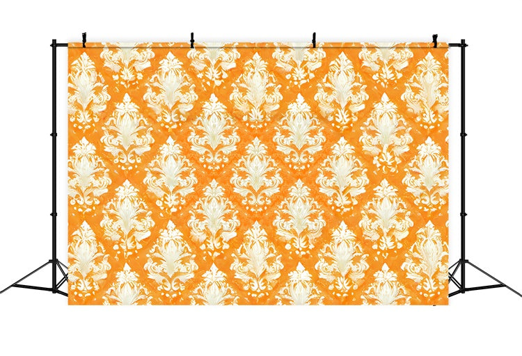 Toile de fond Photo Automne Motif Damassé Vintage CSH6-223