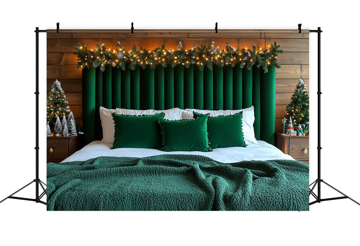 Toile de fond Noël Chambre Chalet de Noël CSH6-281
