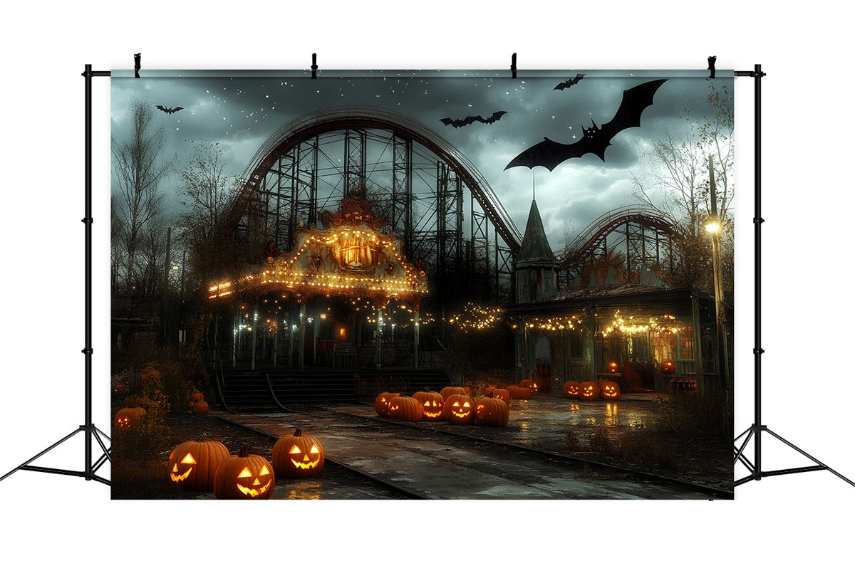 Toile de fond Photo Halloween Lumières Hantées Carnaval CSH6-69