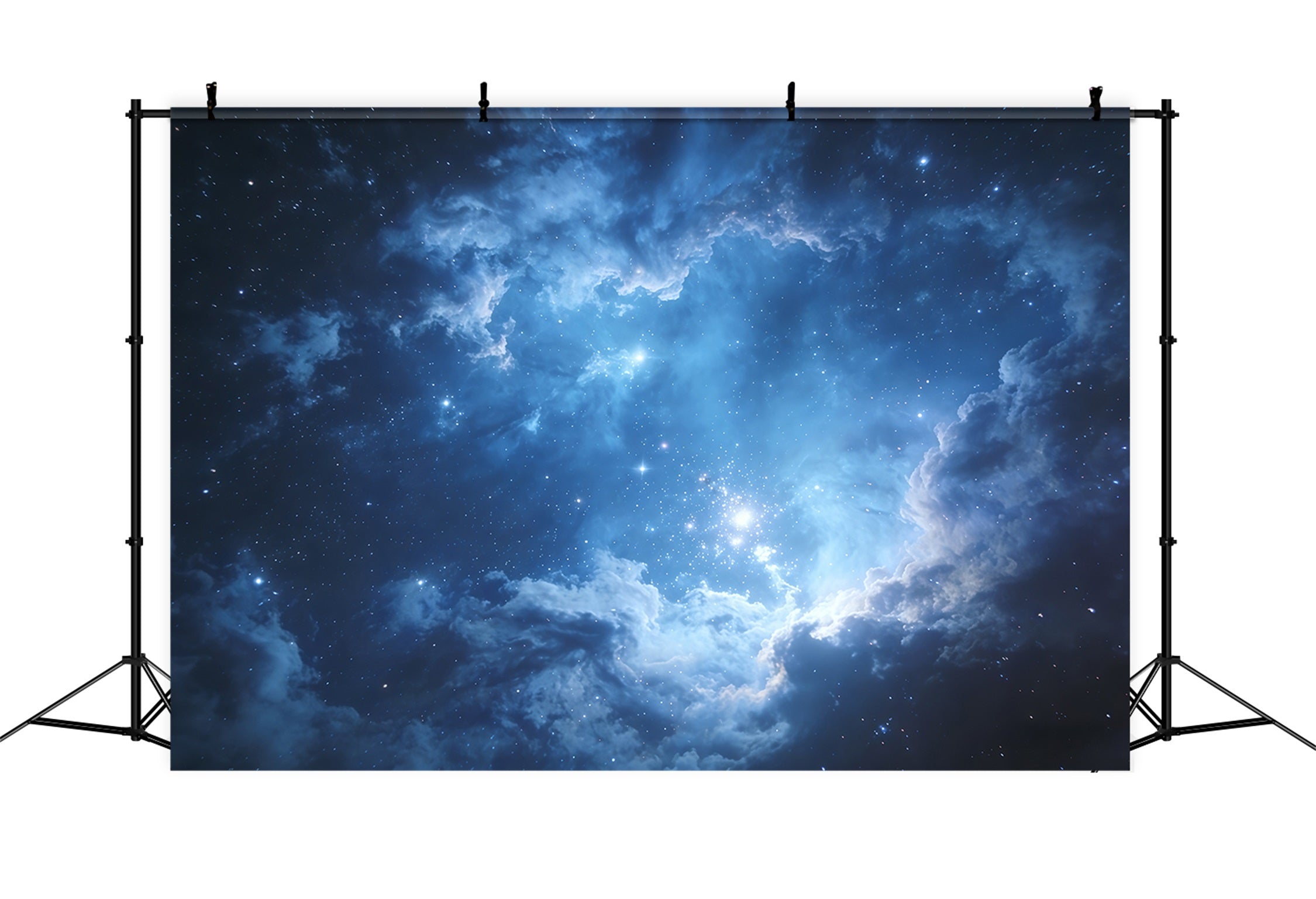 Fond Photo Ciel Espace Cosmique Étoiles Bleues CSH62-125