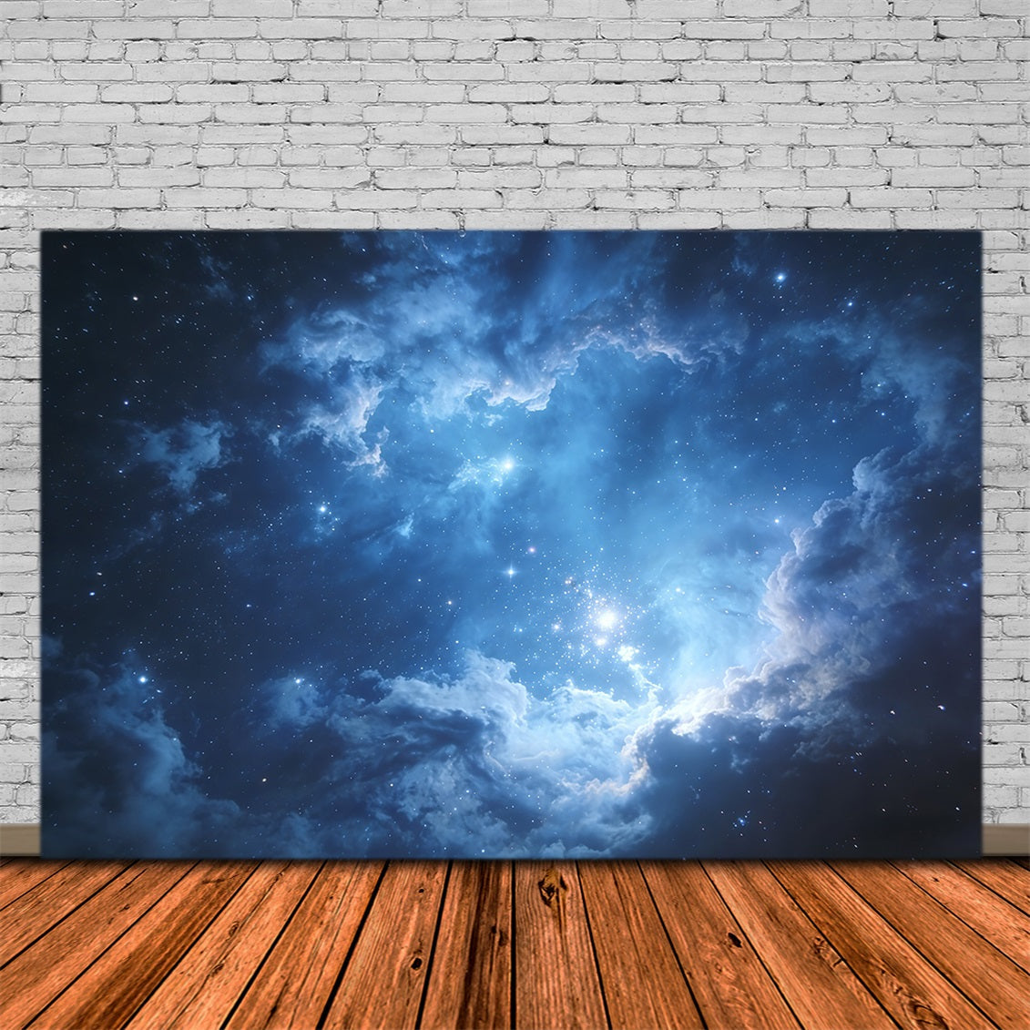 Fond Photo Ciel Espace Cosmique Étoiles Bleues CSH62-125