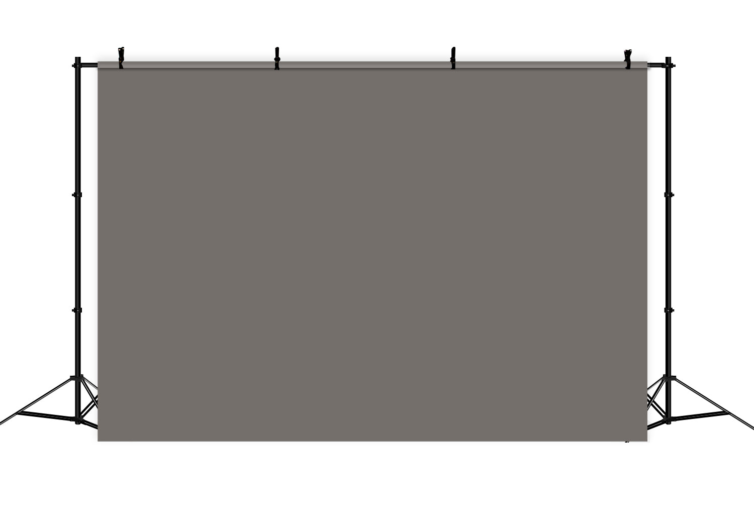 Toile de Fond Gris Gris Charbon Profond Finition Lisse CSH62-14