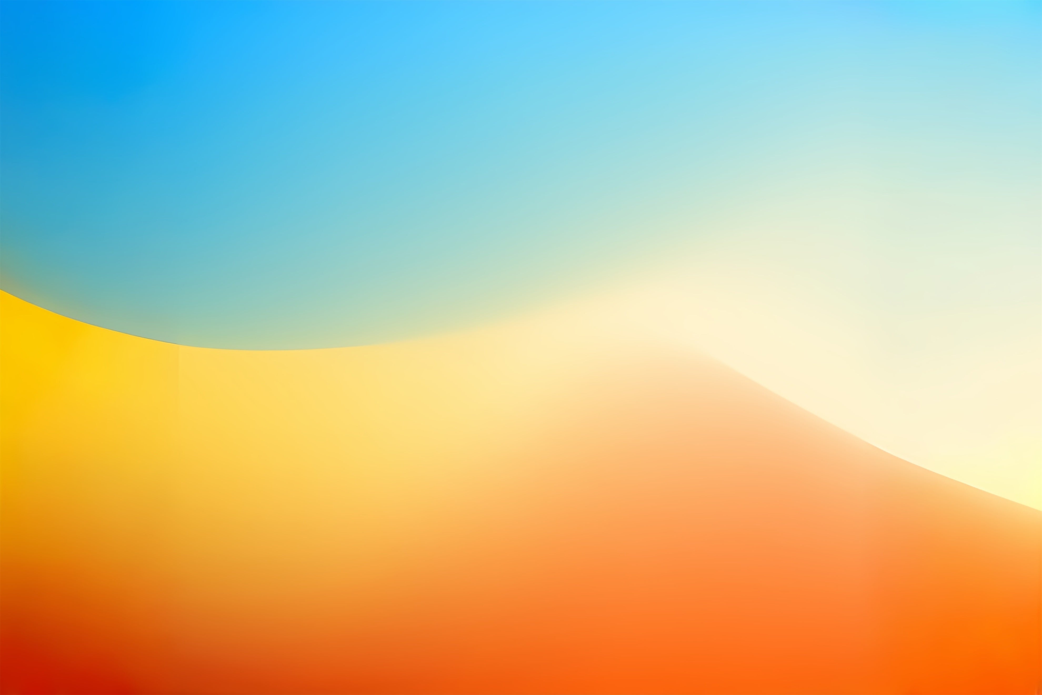 Fond Photo Dégradé Ondes Bleu Ciel Ambre Jaune CSH62-41