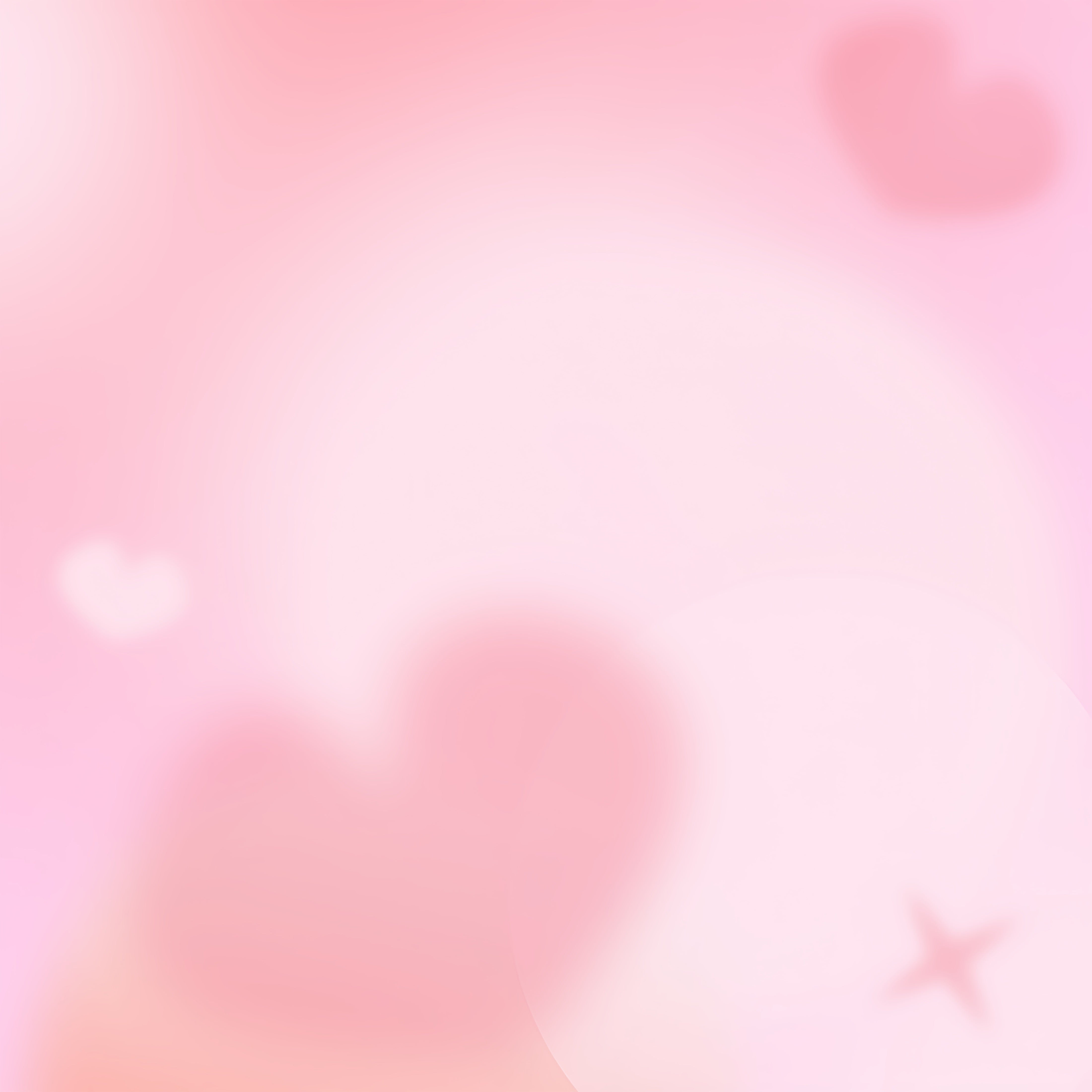 Fond Dégradé Gris Brume Cœur Amour Rose Bonbon Blush CSH62-50