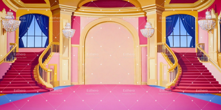 Fond de Scène Théâtre Salle du château CSH59-T69