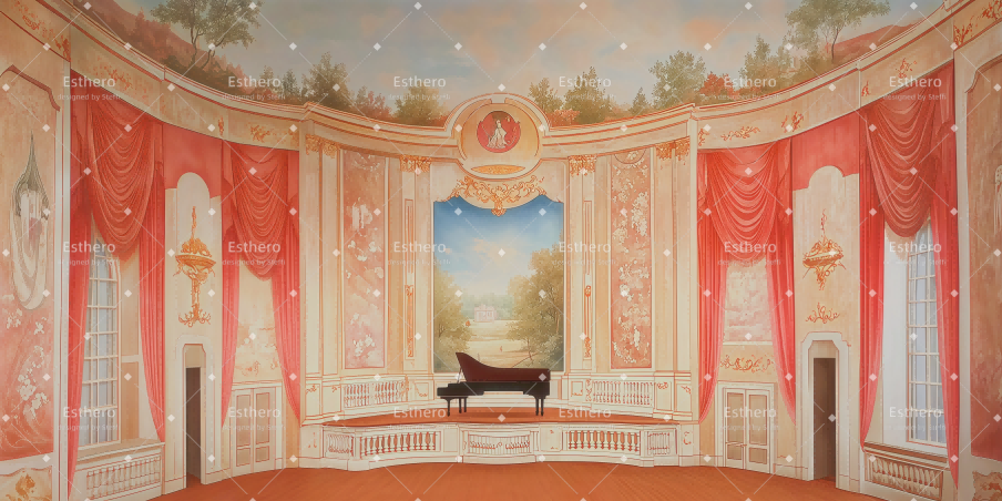 Toile de fond de Scene Salle de concert CSH59-T80