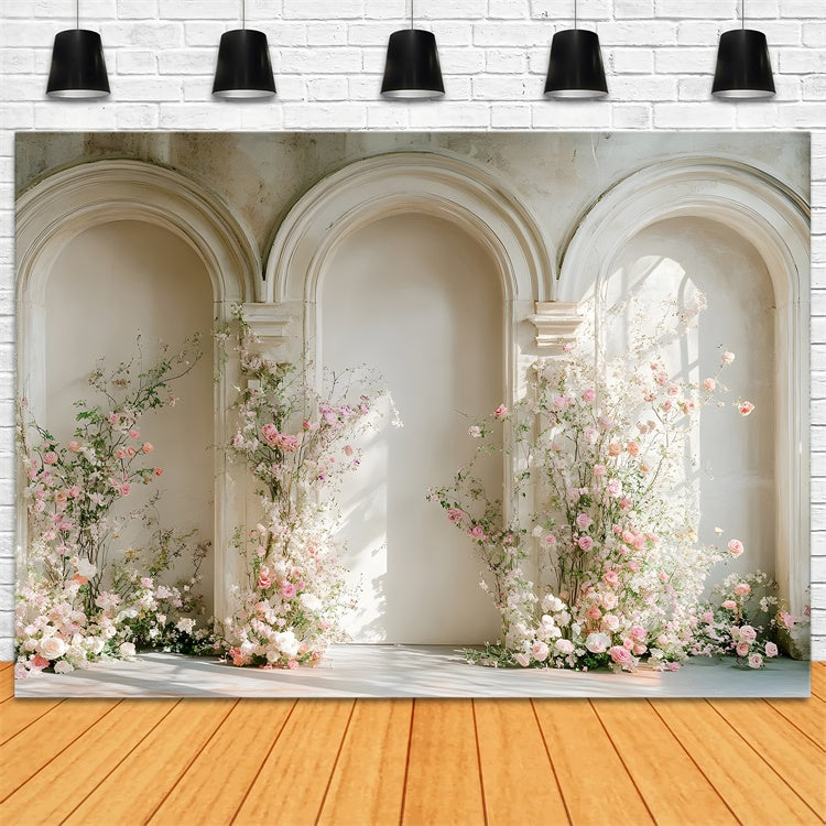 Toile de fond Fête des Mères Roses Roses Épanouies Archway GQ2-183