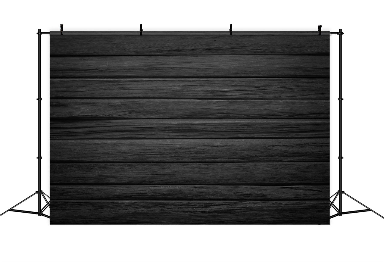 Toile de fond Bois Noir Mur Noir GQ4-110
