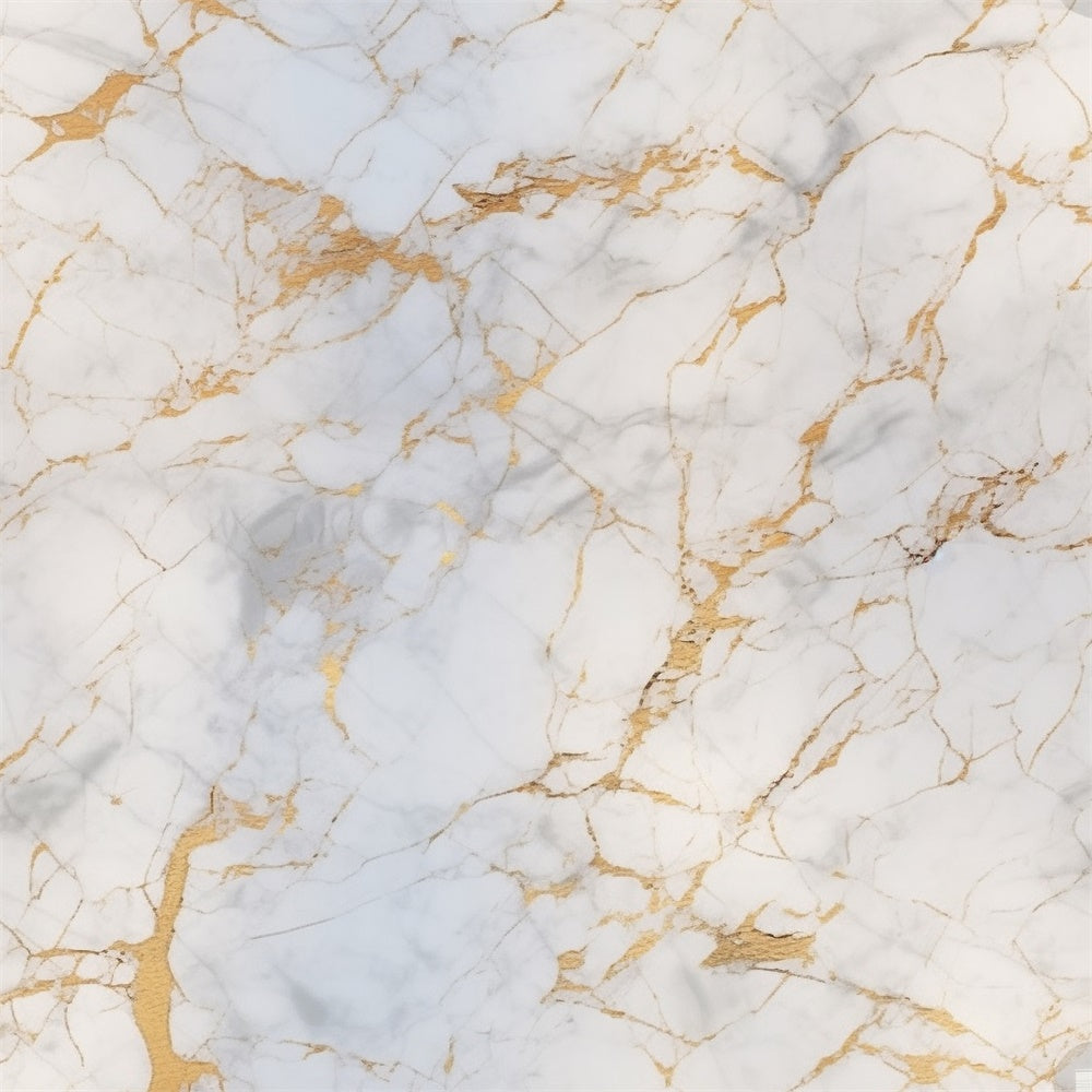 Toile de fond Photo Marbre Luxe Motif Doré GQ4-142