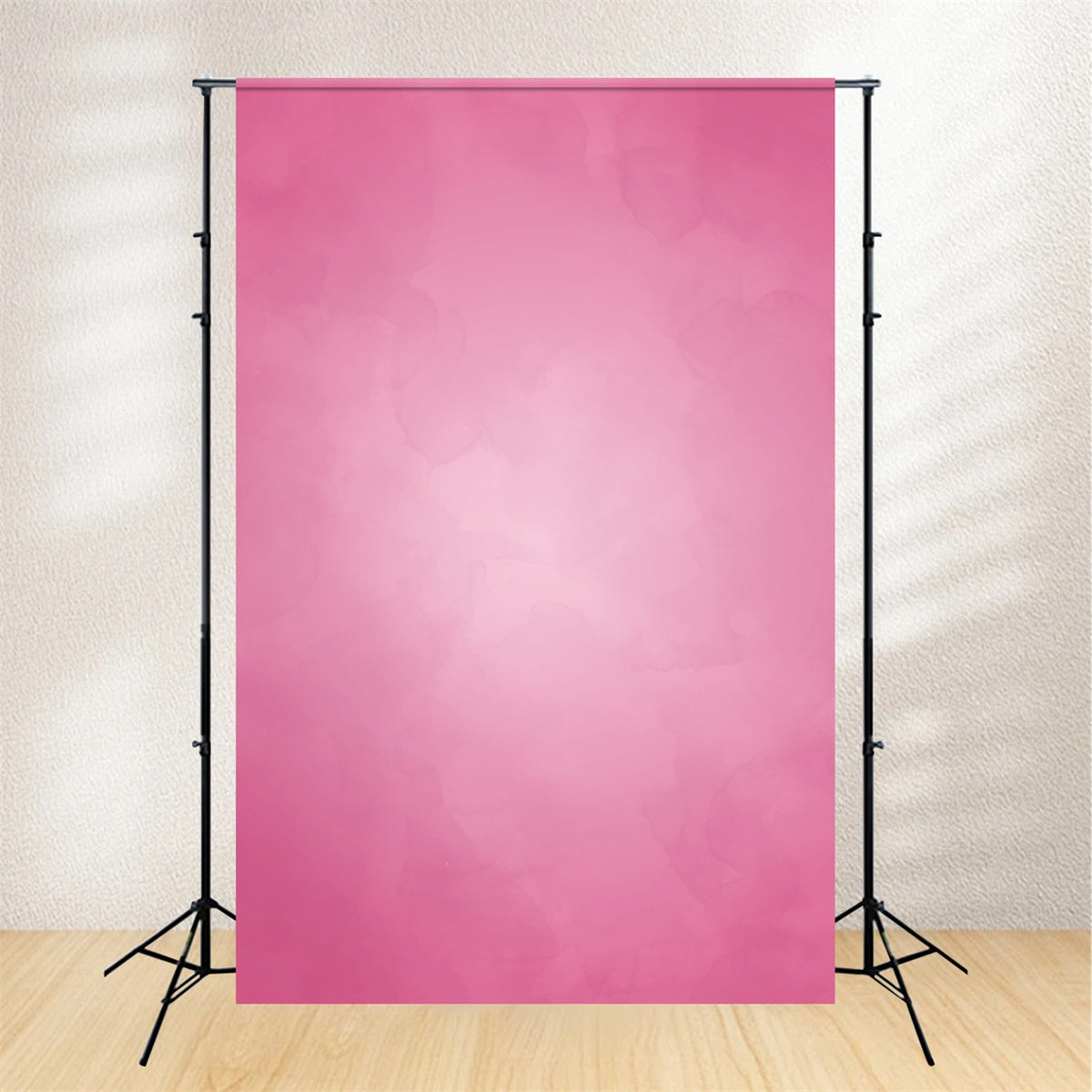 Toile de Fond Photo de Tête Aquarelle Rose Poudré Mat GQ4-168