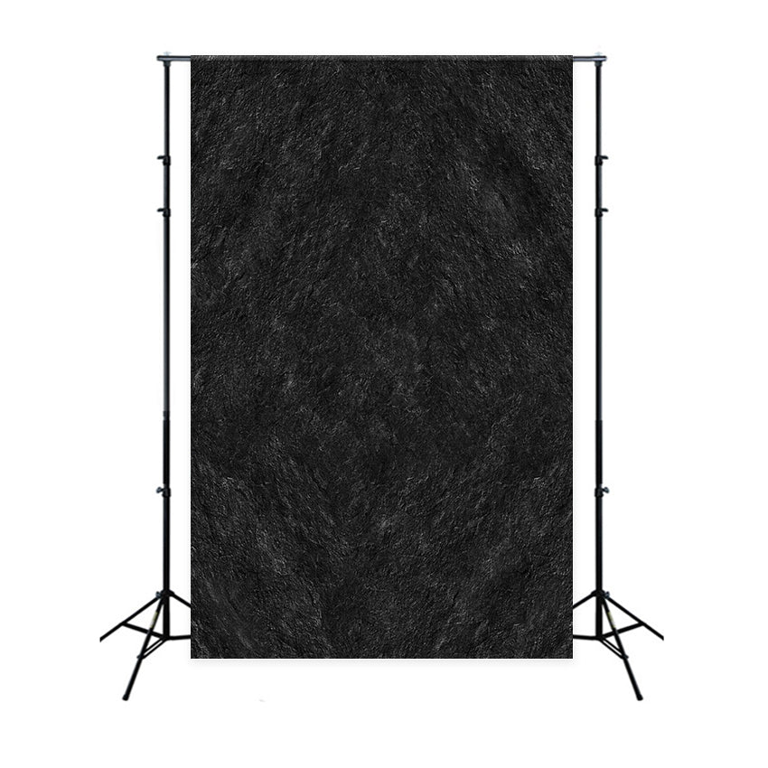 Toile de Fond Photographie Noire Ton Graphite Mat GQ4-172