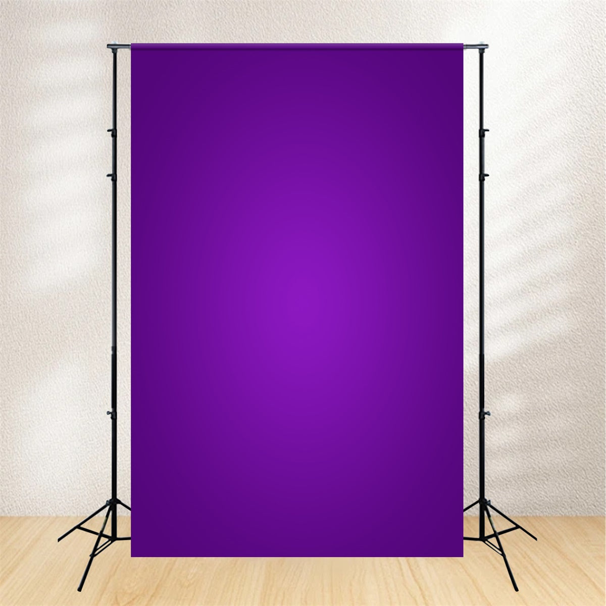 Toile de Fond Photo de Tête Violet Foncé Dégradé Doux GQ4-187