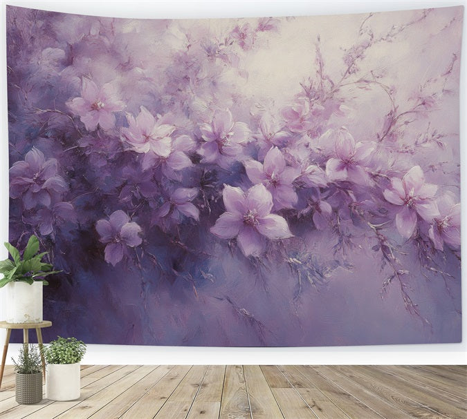 Toile de fond Violettes Artistiques Floraison Photographie GQ4-26