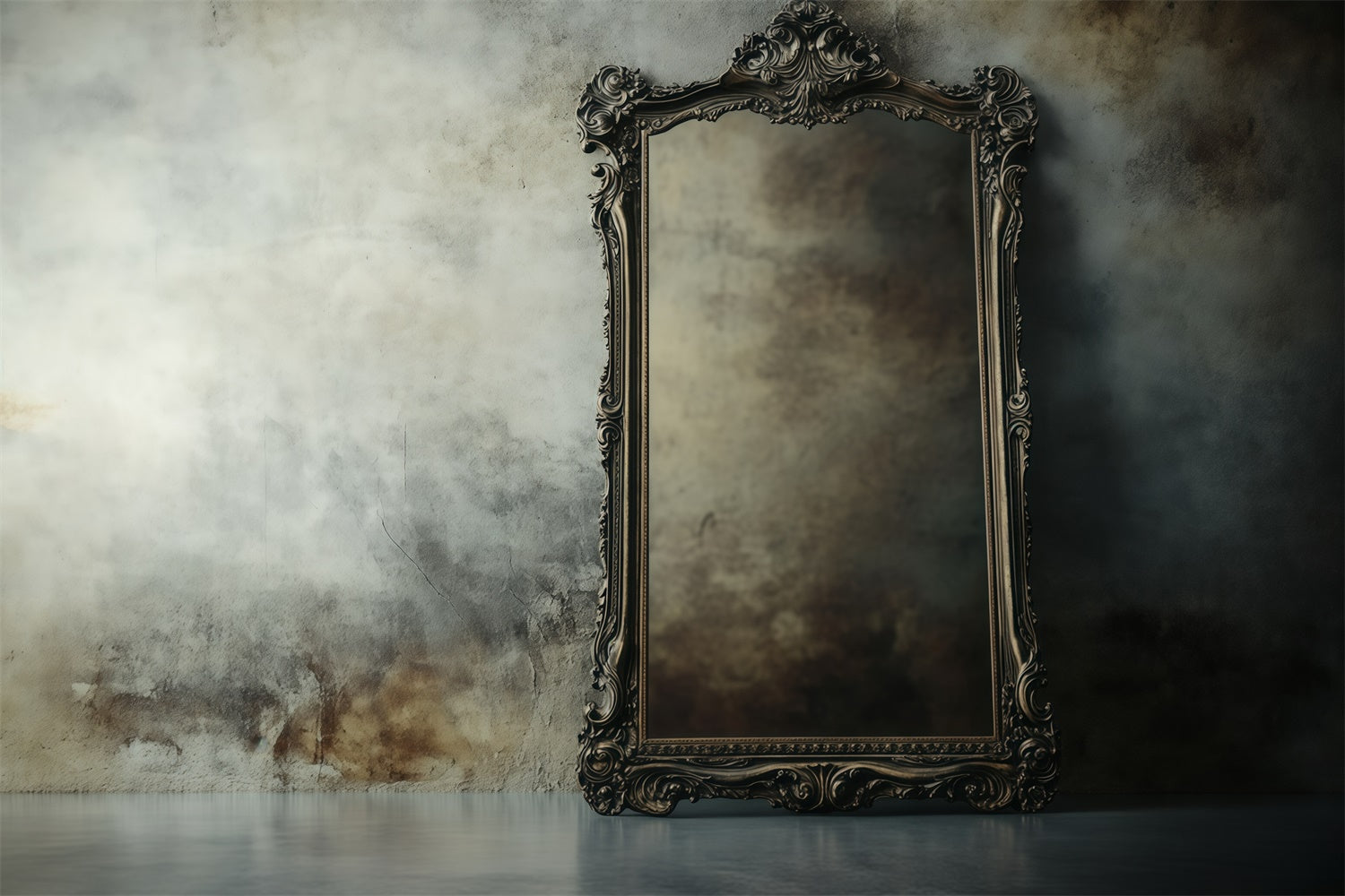 Toile de fond Rétro Backdrops Miroir Fané Rustique Photographie Vintage GQ4-324