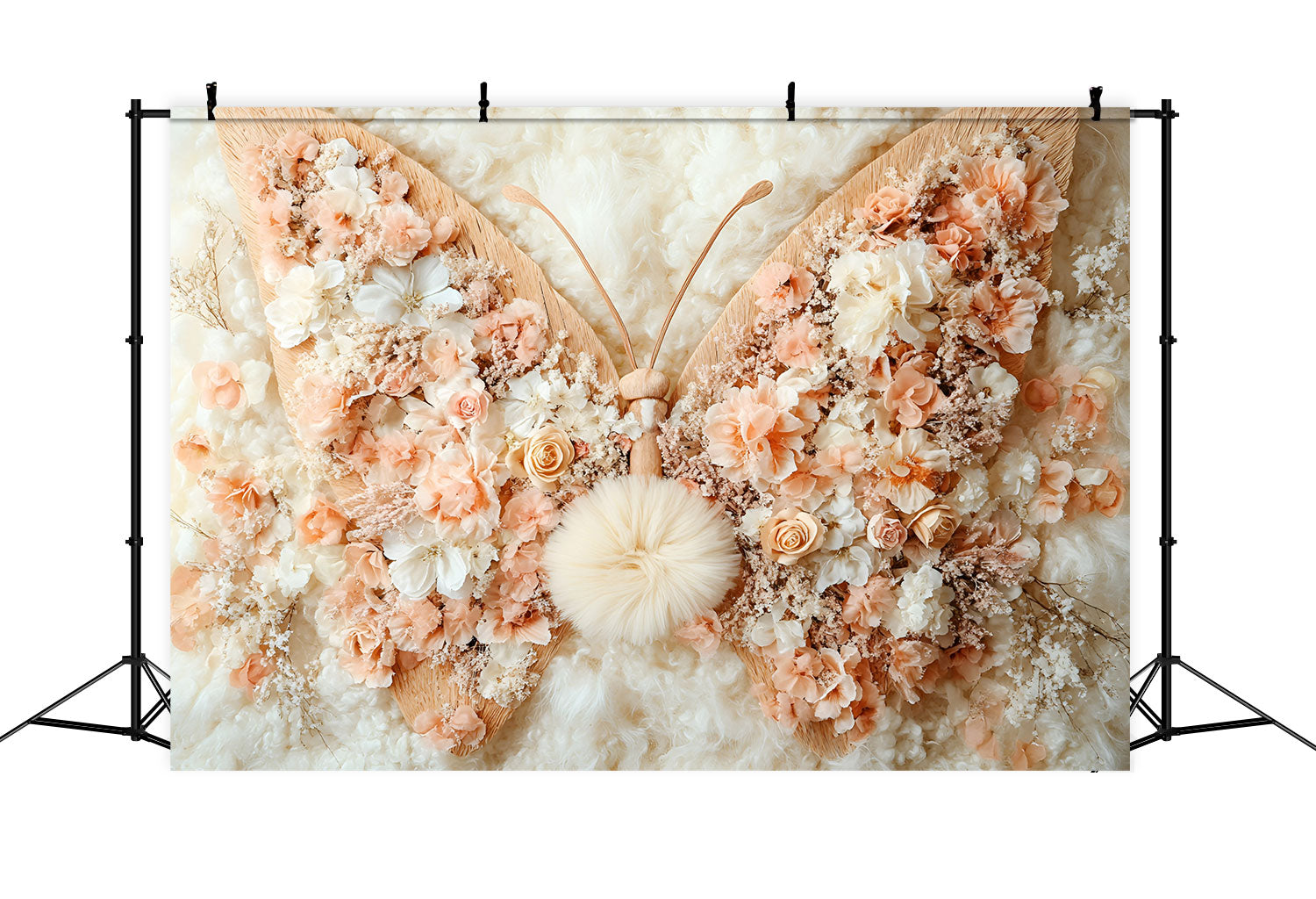 Toile de fond Papillons Ailes de Pétales Rêve Enfants GQ5-151