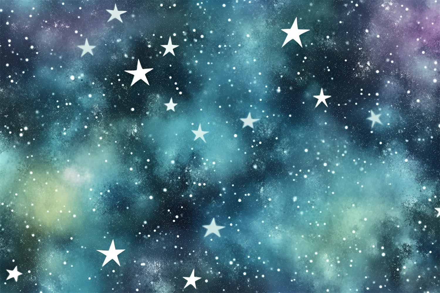Toile de fond Nuit Étoilée Galaxie Mystique Étoile GQ5-54
