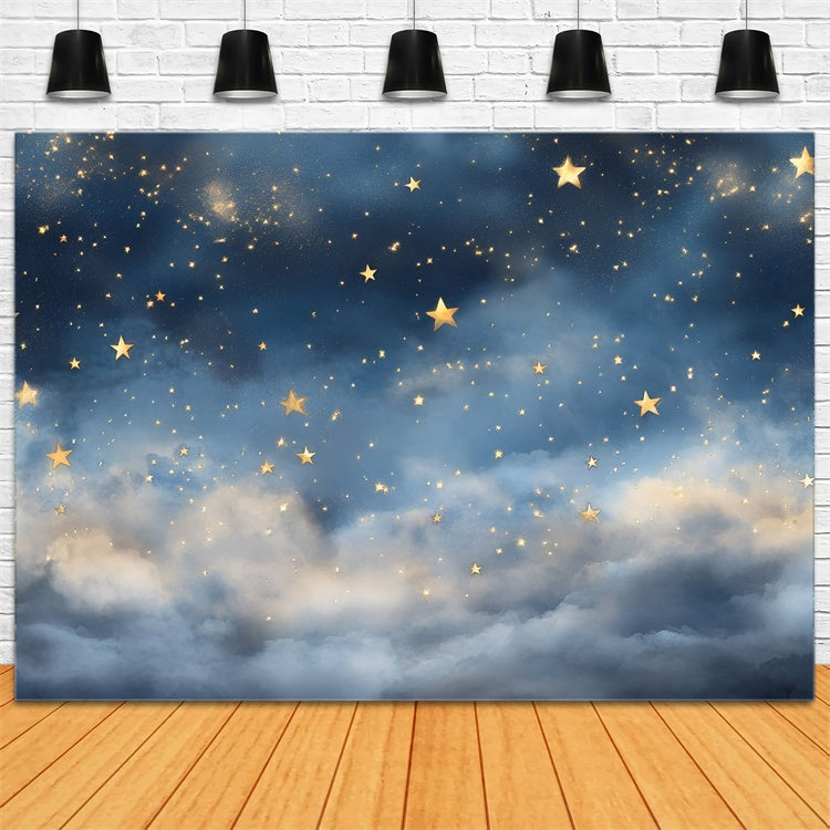 Toile de fond Ciel Étoilé Étoiles Lumineuses Ciel de Rêve GQ5-57