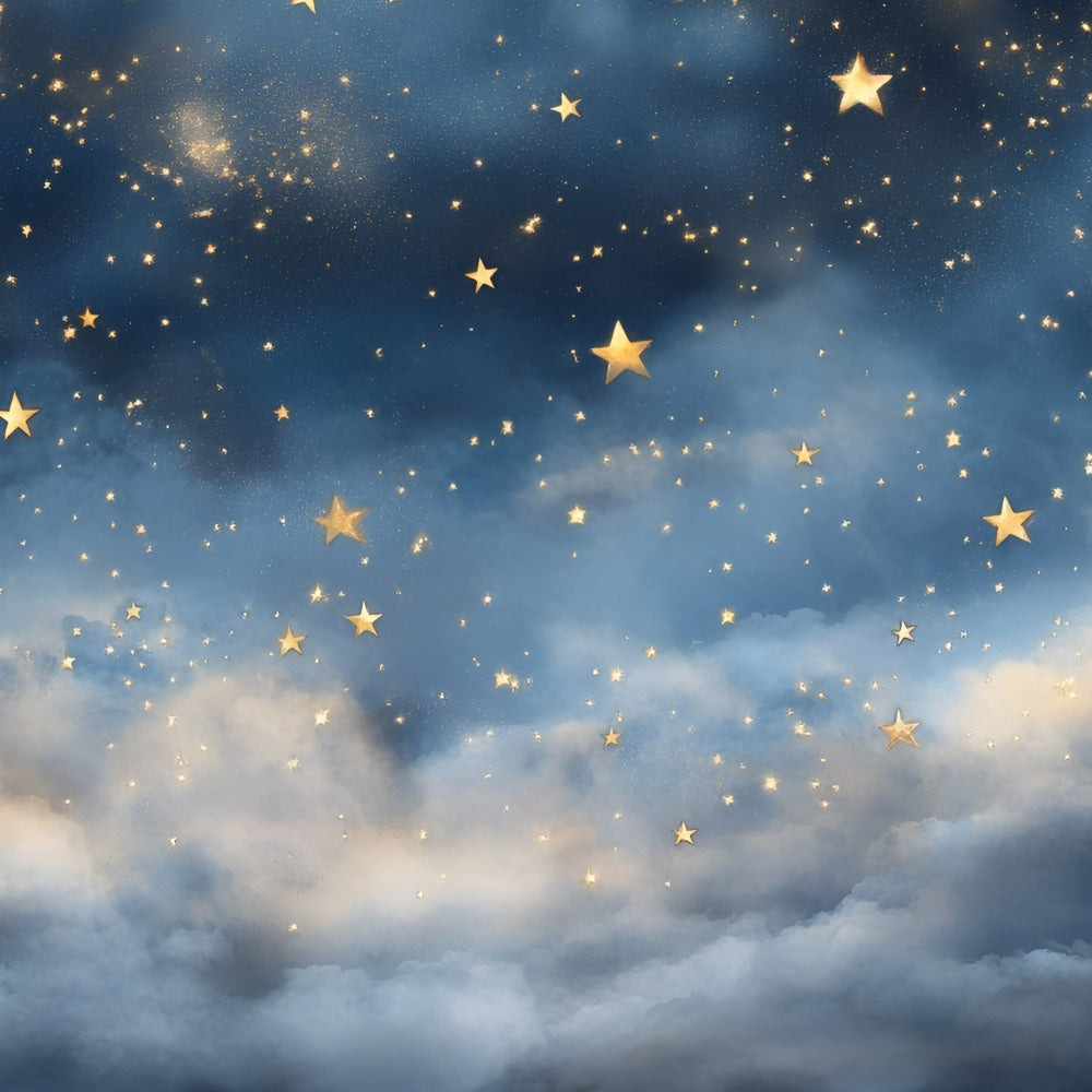 Toile de fond Ciel Étoilé Étoiles Lumineuses Ciel de Rêve GQ5-57