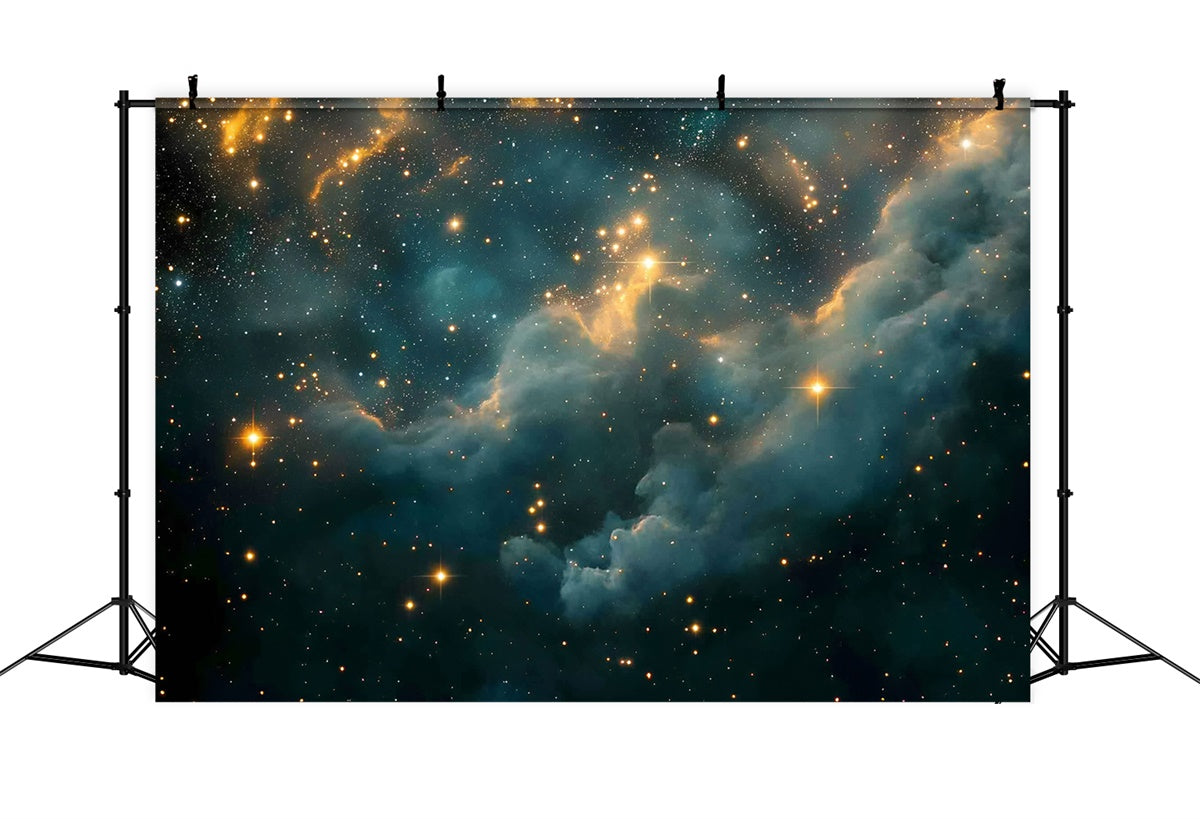 Toile de fond Ciel Galactique Étoilé Éclat Scintillant GQ5-67