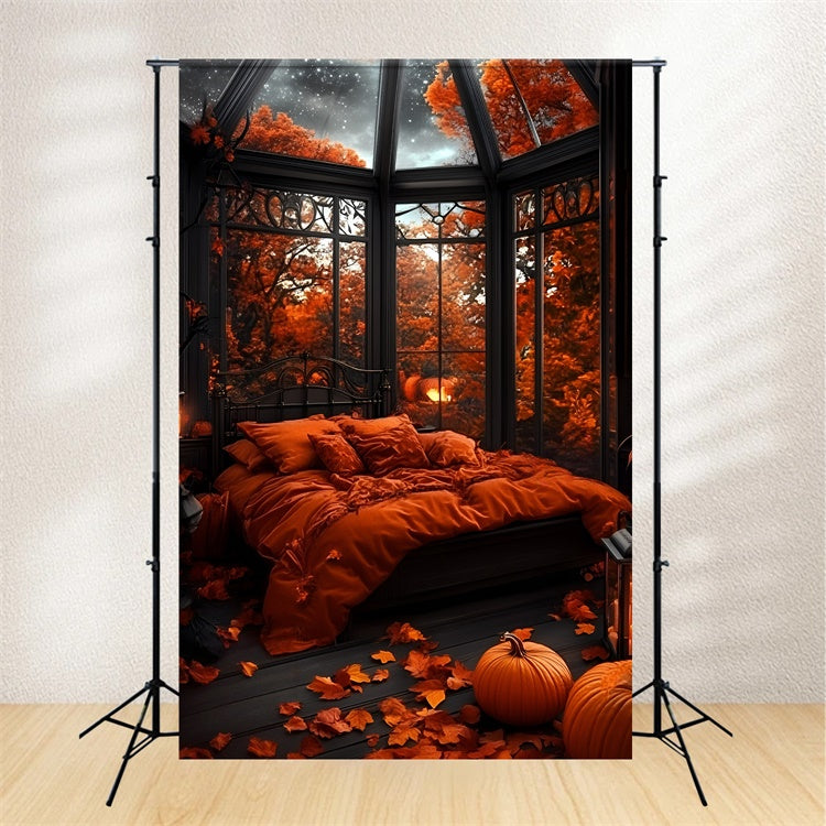 Toile de fond Automne Chambre Plafond de Verre Étoiles GQ5-88