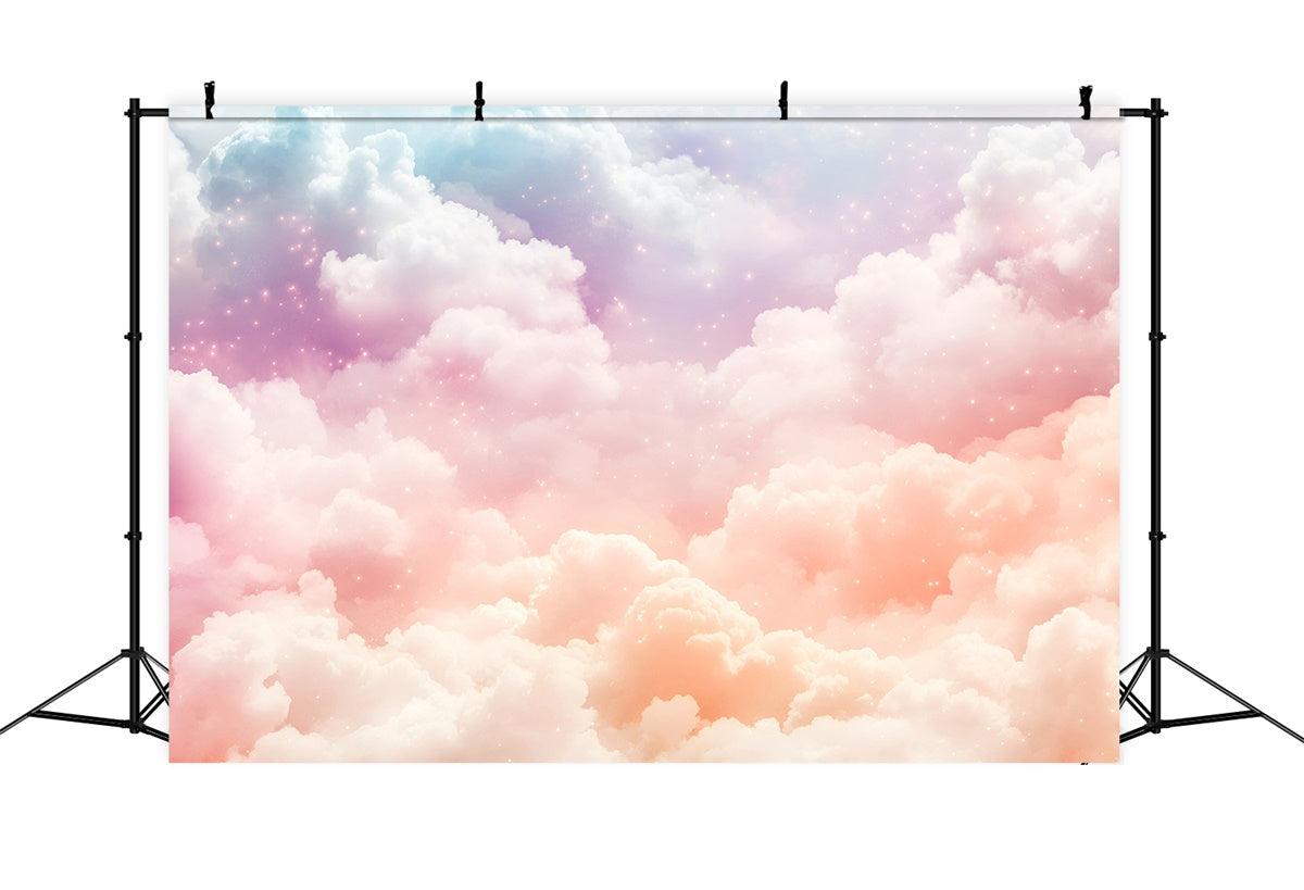 Toile de fond Nuages Lumière Murmure Nuageux GQ57-118