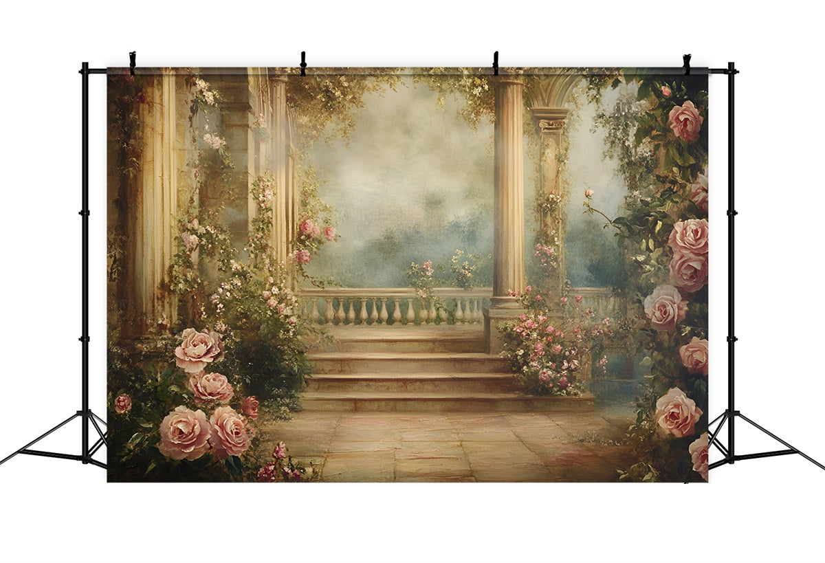 Toile de fond Photo Peinture Meilleure Photographie Couloir Jardin GQ57-199