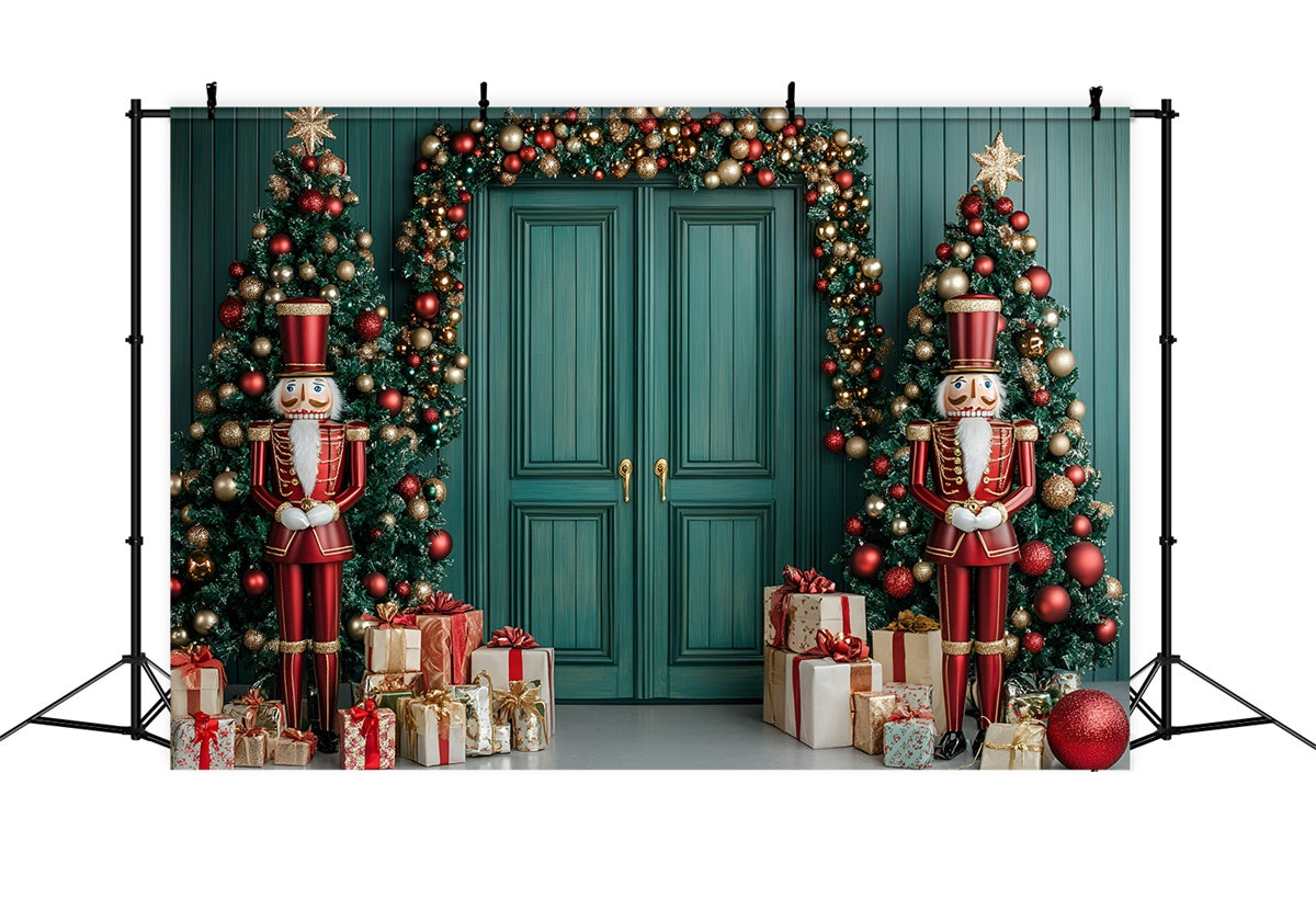 Toile de fond Noël Entrée Gardée Casse-Noisette GQ57-29