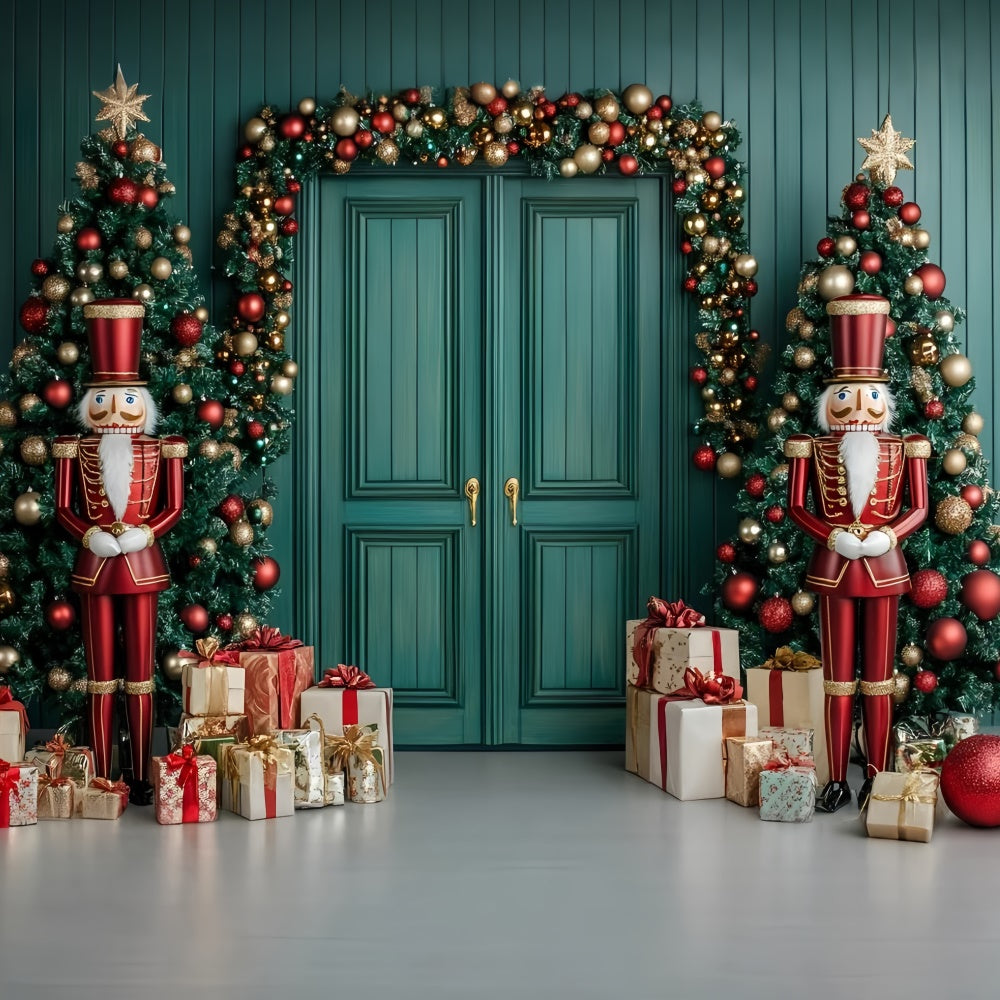 Toile de fond Noël Entrée Gardée Casse-Noisette GQ57-29