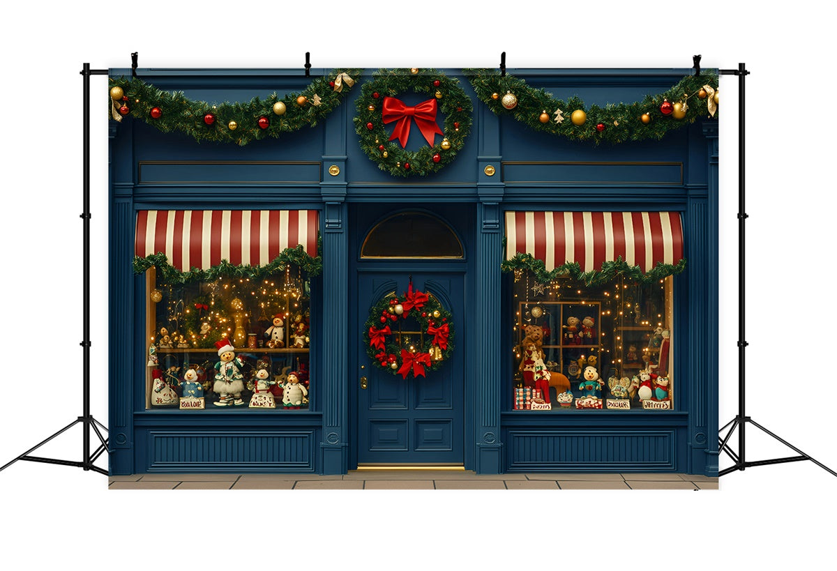 Toile de fond Noël Boutique Vintage de Noël GQ57-7