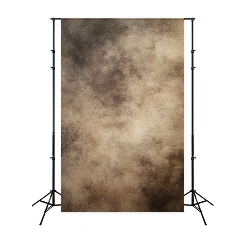 Fond de Photo Portrait Motif Nuage Brun Moka Et Sable Profond GQ58-103