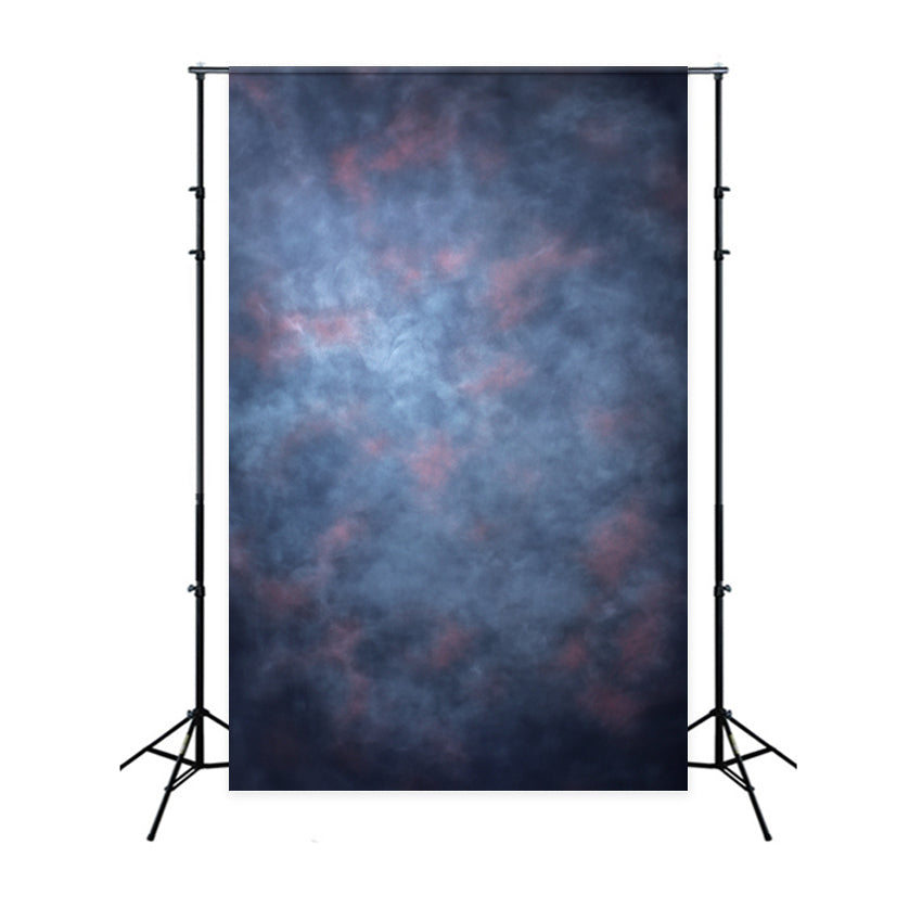 Fond Pour Photo Portrait Accents Roses Brume Bleue D'Humeur GQ58-107