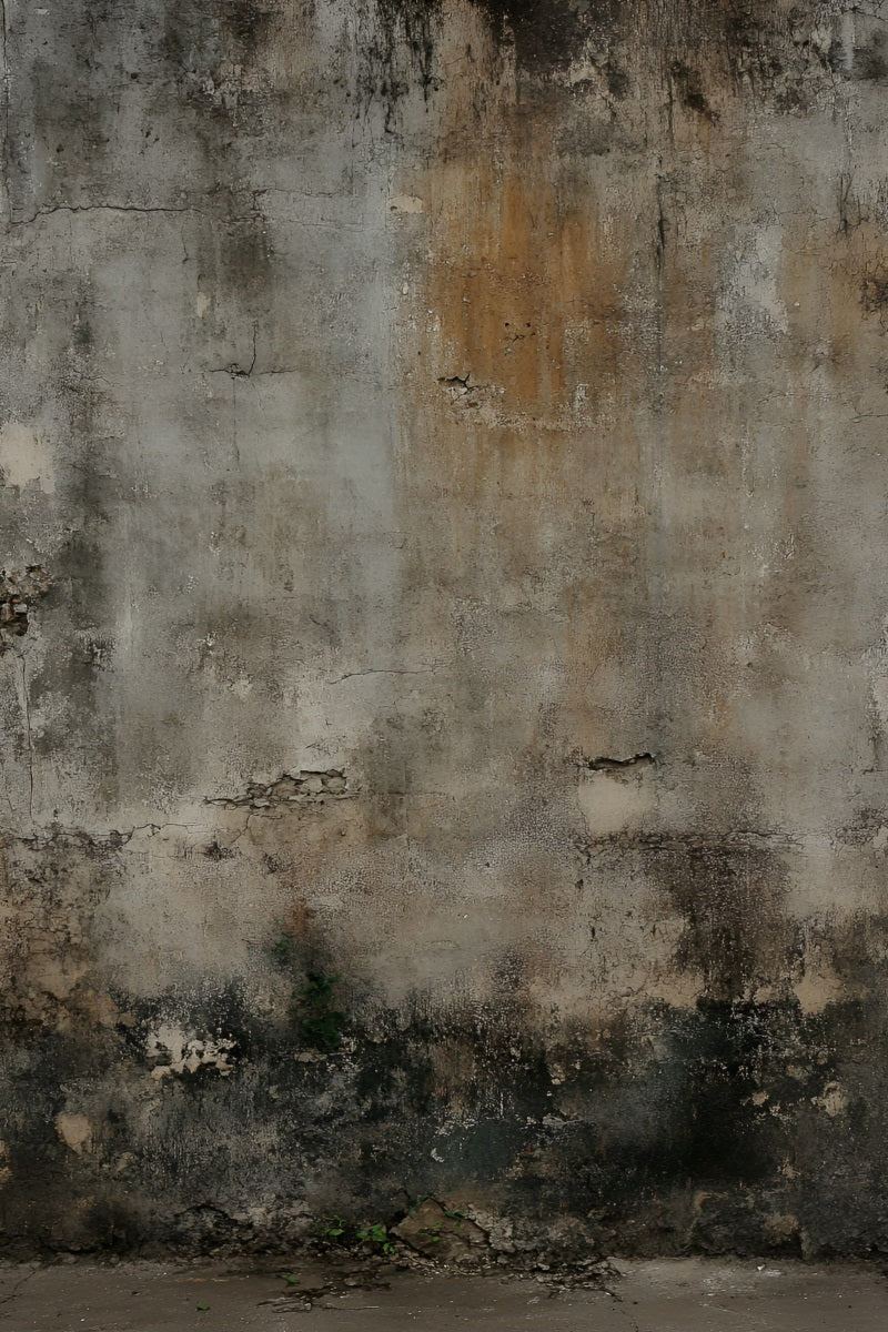 Fond Pour Photo Portrait Mur Brun Et Gris Vieilli Base De Mousse GQ58-58