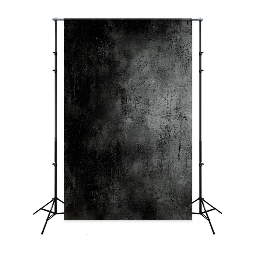 Toile de fond Photo Portrait Texture Béton Charbon Foncé Subtile GQ58-69