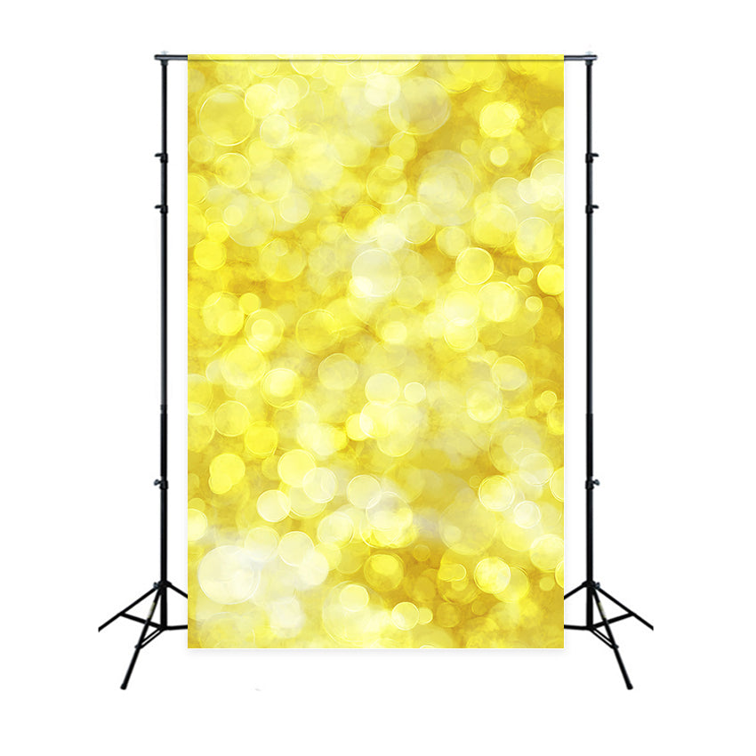 Fond de Photo Portrait Effet Bokeh Jaune Brillant GQ58-75