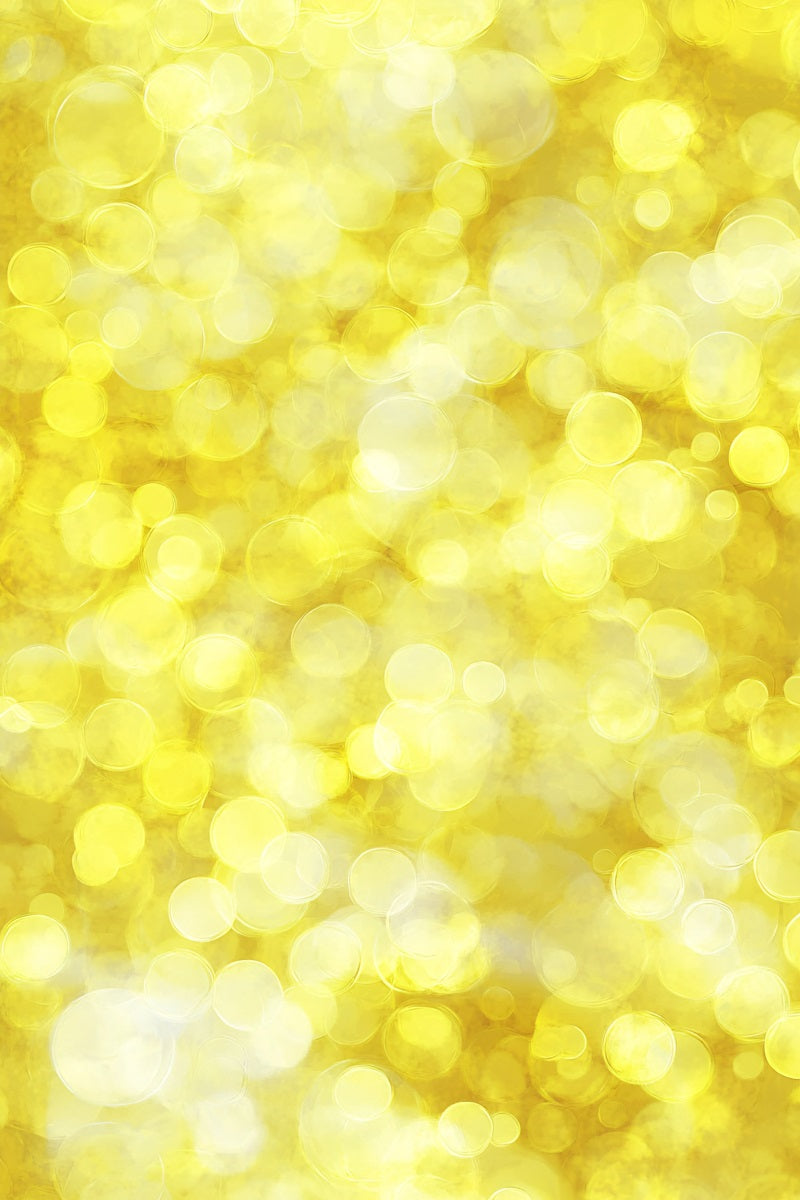 Fond de Photo Portrait Effet Bokeh Jaune Brillant GQ58-75