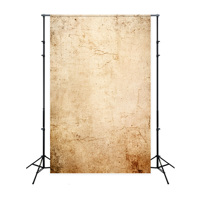 Fond de Photo Portrait Texture Mur Beige Vieilli Délabré GQ58-89