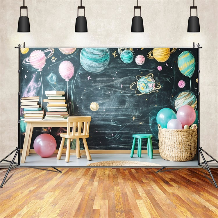 Toile de fond Tableau Étude Spatiale Amusante GQ6-153