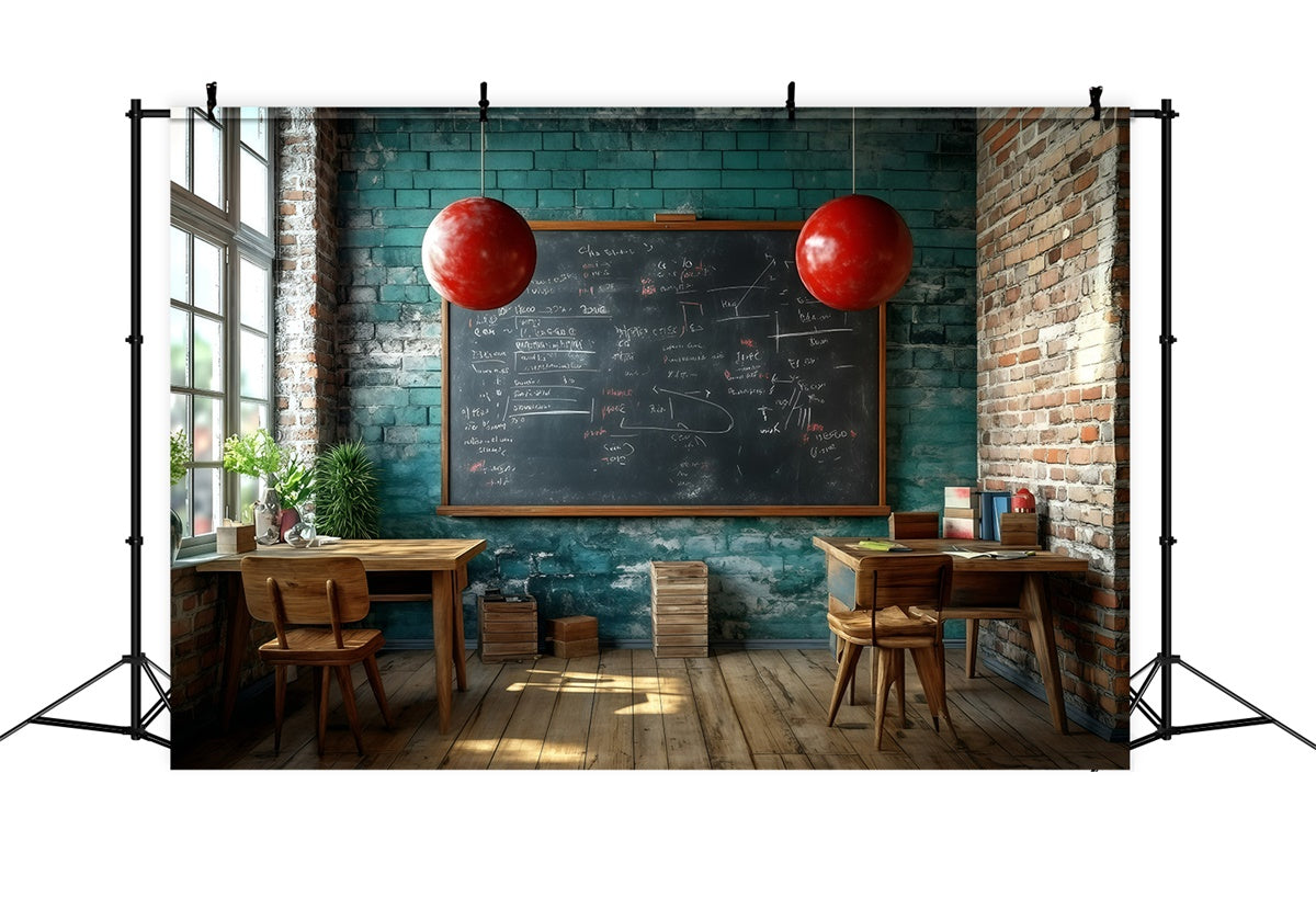 Toile de fond Classe Salle d’Étude Industrielle GQ6-160