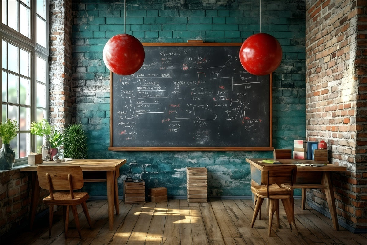 Toile de fond Classe Salle d’Étude Industrielle GQ6-160
