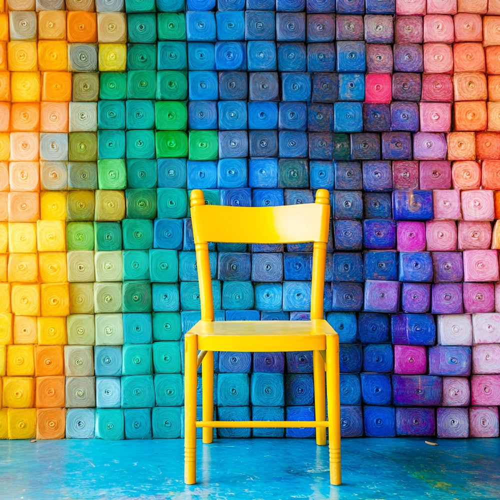 Toile de fond Retour à l’École Espace Créatif Coloré GQ6-178