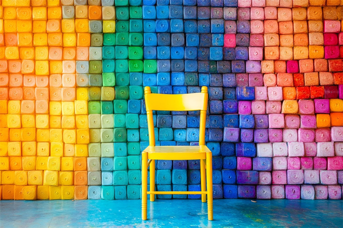 Toile de fond Retour à l’École Espace Créatif Coloré GQ6-178