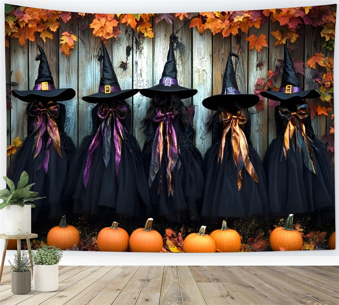 Toile de fond Halloween Armoire Sorcière Effrayante GQ6-251
