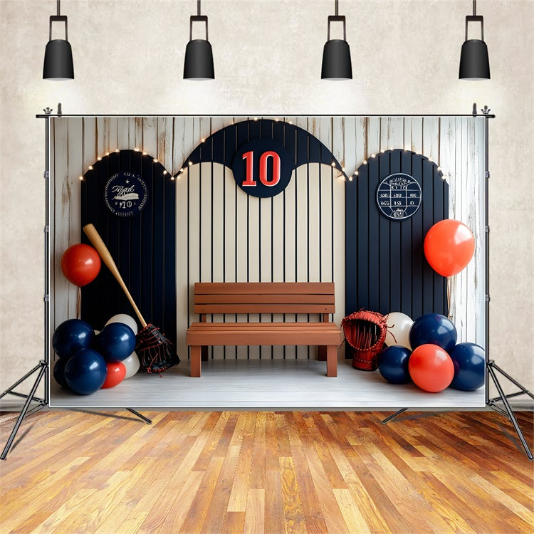 Toile de fond Sport Ballons Ligue de Baseball GQ6-254