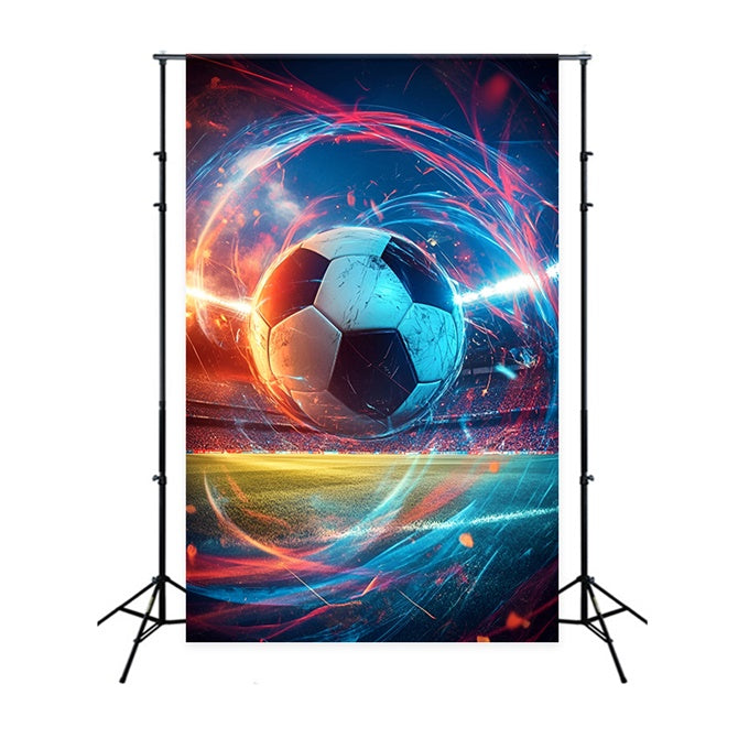 Toile de fond Soccer Vitesse Tournoyante GQ6-280