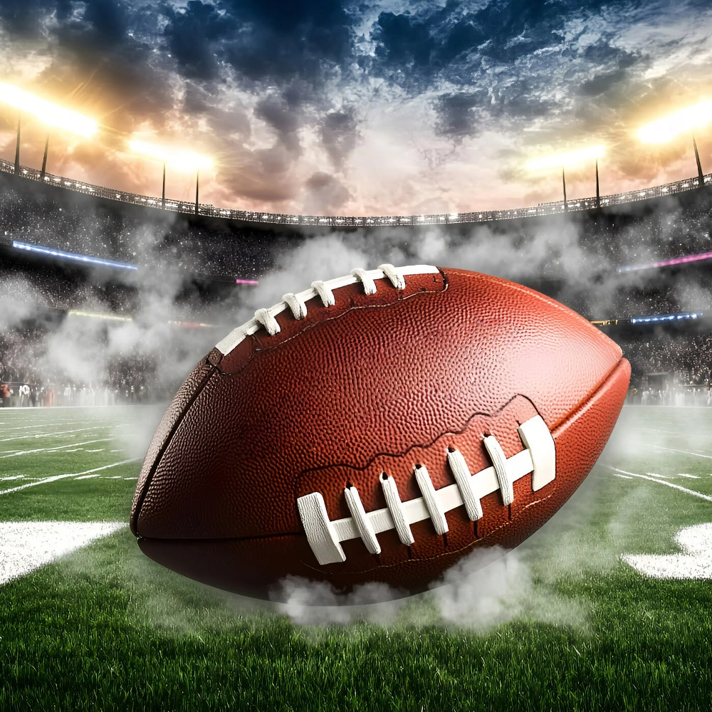 Toile de fond Football Focalisation sur le Terrain GQ6-285