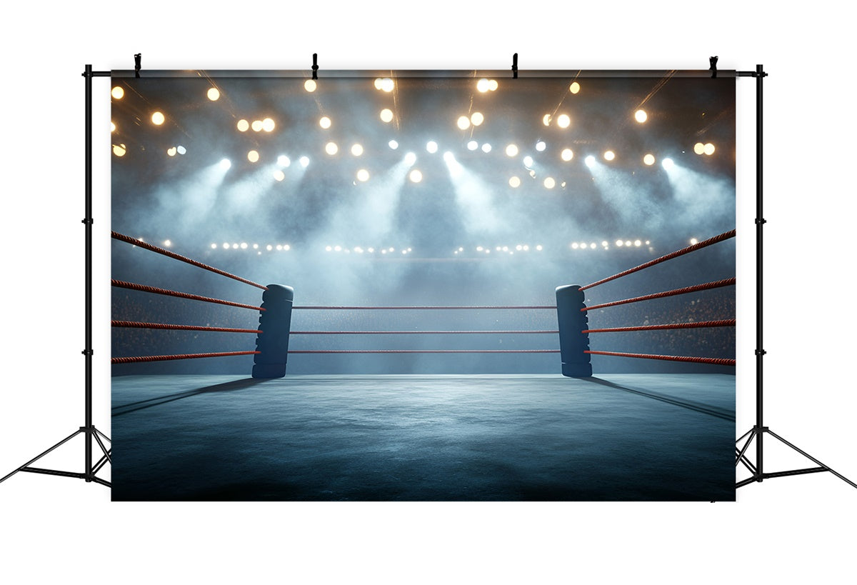 Toile de fond Boxe Soirée Arène de Combat GQ6-291